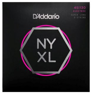 Hlavní obrázek Pro 5strunnou baskytaru D'ADDARIO NYXL Regular Light 5-String 45-130 Super Long Scale