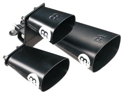 Hlavní obrázek Cowbells MEINL SLTRI-BK Triple Bell - Black