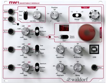 Hlavní obrázek Syntezátory, varhany, virtuální nástroje WALDORF nw1 Wavetable