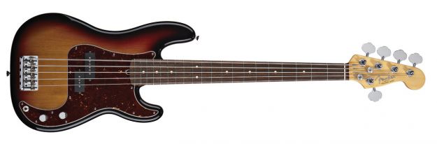 Hlavní obrázek 5strunné FENDER American Standard Precision Bass® V (Five String), Rosewood Fingerboard, 3-Color Sunburst