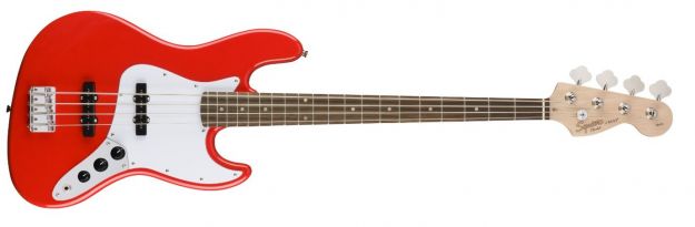 Hlavní obrázek JB modely FENDER SQUIER Affinity Jazz Bass Race Red Rosewood