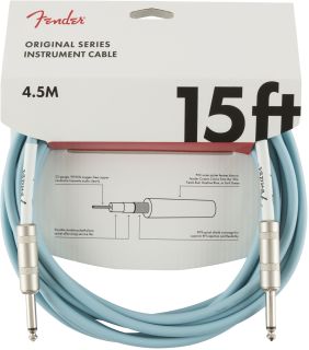 Hlavní obrázek 1-4m FENDER Original Series 15 Instrument Cable Daphne Blue