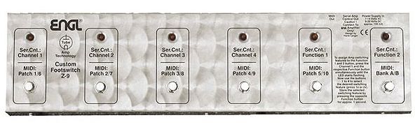 Hlavní obrázek Footswitche a přepínače ENGL Z9 - Footswitch