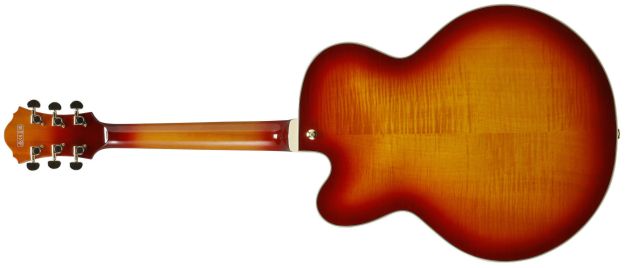 Hlavní obrázek Semiakustické a jazzové IBANEZ AF115-AWB - Aged Whiskey Burst