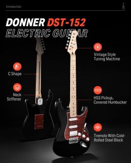 Hlavní obrázek Elektrické sety DONNER DST-152 - Black