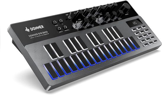 Hlavní obrázek Syntezátory, varhany, virtuální nástroje DONNER B1 Analog Bass Synthesizer & Sequencer