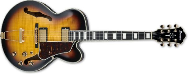 Hlavní obrázek Semiakustické a jazzové IBANEZ AF95FM Antique Yellow Sunburst