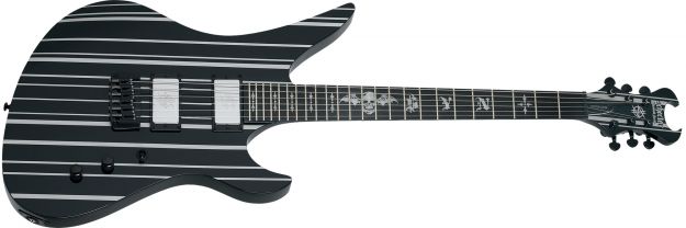 Hlavní obrázek Hard&heavy SCHECTER Synyster Custom HT Gloss Black with Silver Pin Stripe