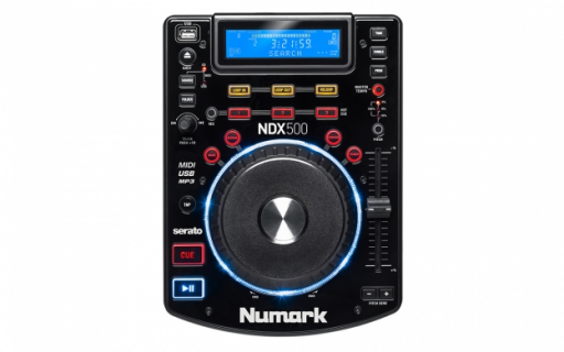 Hlavní obrázek Profesionální CD/DVD/USB/SD/MC přehrávače NUMARK NDX500