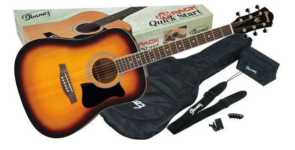 Hlavní obrázek Akustické sety IBANEZ V50NJP Jam Pack - Vintage Sunburst