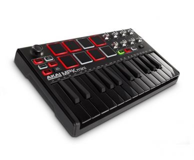 Hlavní obrázek MIDI keyboardy AKAI MPK Mini MKII Black Ltd.Edition