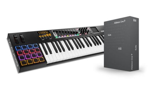 Hlavní obrázek MIDI keyboardy M-AUDIO CODE 61 Black + Ableton Live 9 Suite (upgrade)