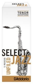 Hlavní obrázek Tenor saxofon RICO RRS05TSX2M Select Jazz - Tenor Saxophone Reeds - Unfiled - 2 Medium - 5 Box