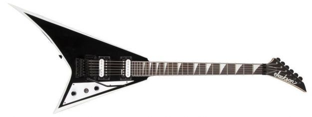 Hlavní obrázek Hard&heavy JACKSON JS32 Rhoads with Floyd Rose, Rosewood Fingerboard - Black with White Bevels