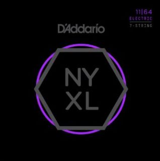 Hlavní obrázek Pro 7-8strunné kytary D'ADDARIO NYXL 7-String Medium 11-64