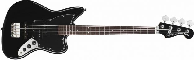 Hlavní obrázek Alternativní  FENDER SQUIER Vintage Modified Jaguar Bass Special SS Black Laurel