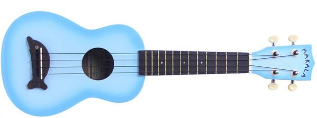 Hlavní obrázek Sopránové KALA Makala MK-SD Dolphin Soprano Ukulele Light Blue Burst