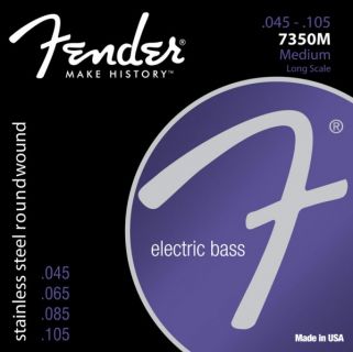 Hlavní obrázek Tvrdost .045 FENDER Stainless 7350M Bass, Long Scale - .045 - .105