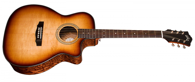 Hlavní obrázek Akustické kytary a ostatní GUILD OM-260CE Deluxe Burl - Edge Burst