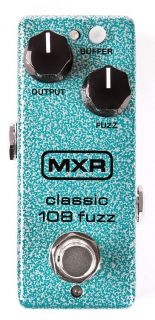 Hlavní obrázek Overdrive, distortion, fuzz, boost DUNLOP MXR Classic 108 Fuzz Mini