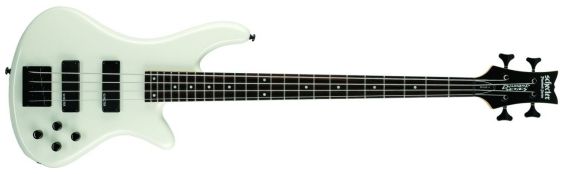 Hlavní obrázek Alternativní  SCHECTER Stileto Deluxe Bass 4, Rosewood Fingerboard - Whtie