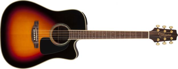 Hlavní obrázek Dreadnought TAKAMINE GD51CE Brown Sunburst