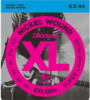 Hlavní obrázek Tvrdost .009 D'ADDARIO EXL120+ Super Light - .0095 - .044