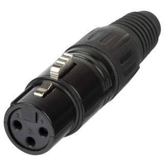 Hlavní obrázek 3 PIN XLR F PROEL XLR3FVBK