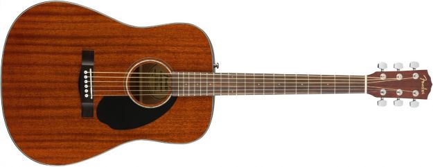 Hlavní obrázek Dreadnought FENDER CD-60S Dreadnought All-Mahogany Natural