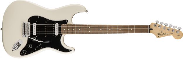 Hlavní obrázek Superstrat FENDER Standard Stratocaster HH Olympic White Pau Ferro