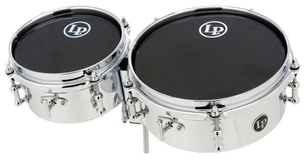 Hlavní obrázek Timbales LATIN PERCUSSION LP845-K Mini Timbales Chrome Plated Steel