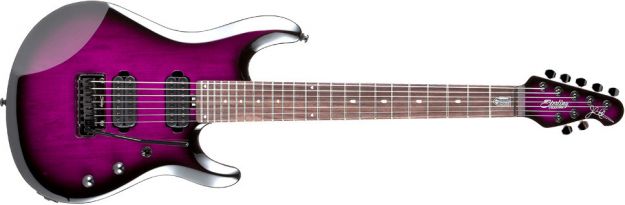 Hlavní obrázek 7strunné STERLING BY MUSIC MAN JP70 Trans Purple Burst