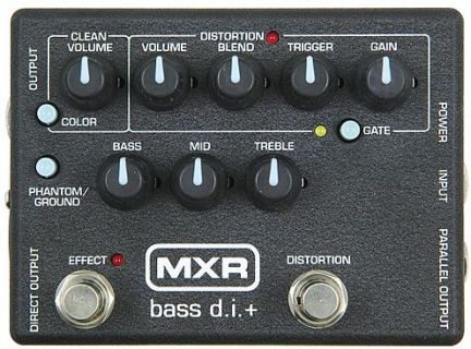 Hlavní obrázek Pedálové baskytarové efekty DUNLOP MXR BASS D.I.+