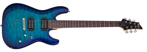 Hlavní obrázek Superstrat SCHECTER C-6 Plus Ocean Blue Burst