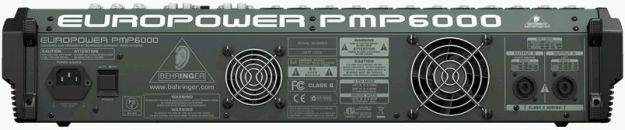 Hlavní obrázek Powermixy BEHRINGER PMP6000