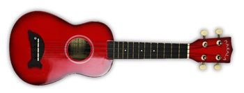 Hlavní obrázek Sopránové KALA Makala MK-SD Dolphin Soprano Ukulele Red Burst