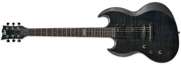 Hlavní obrázek Levoruké LTD-ESP VIPER-100FM LH See Thru Black