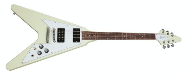 Hlavní obrázek Hard&heavy GIBSON 70s Flying V Classic White