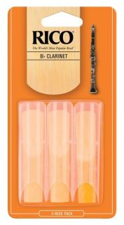 Hlavní obrázek Bb klarinet RICO RCA0315 Bb Clarinet Reeds 1.5 - 3-Pack