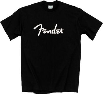 Hlavní obrázek  FENDER Tričko - Spaghetti Logo Black - M