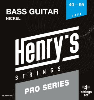 Hlavní obrázek Tvrdost .040 HENRY’S HEB4095PRO Bass Nickel - 040“ - 095”