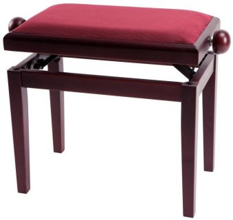 Hlavní obrázek Stoličky a sedáky GEWA Piano Bench Deluxe 130.050 Mahogany Matt