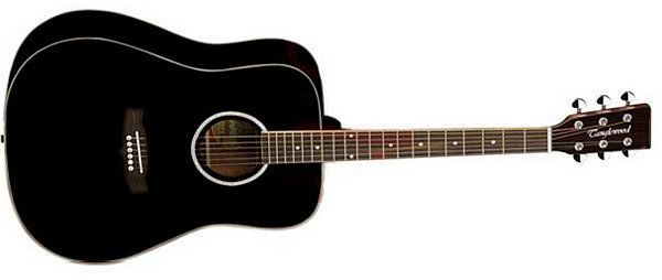 Hlavní obrázek Dreadnought TANGLEWOOD TW28CLBK, akustická kytara, černá