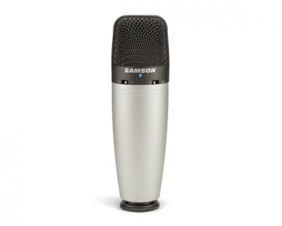 Hlavní obrázek Velkomembránové kondenzátorové mikrofony SAMSON C03