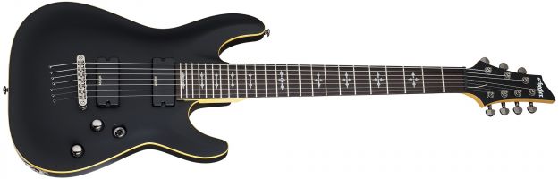 Hlavní obrázek 7strunné SCHECTER Demon-7 Aged Black Satin