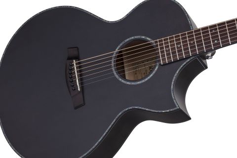 Hlavní obrázek Jumbo SCHECTER Orleans Stage-7 Acoustic - Satin See Thru Black