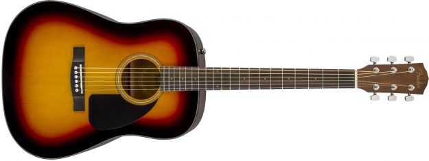 Hlavní obrázek Dreadnought FENDER CD-60 V3 Sunburst