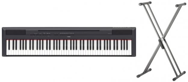 Hlavní obrázek Digitální piana Set Yamaha P-115 BK Stand