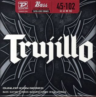 Hlavní obrázek Tvrdost .045 DUNLOP Robert Trujillo Icon Series Bass - Struny - .045 - .102