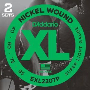 Hlavní obrázek Tvrdost .040 D'ADDARIO EXL220TP Super Light - .040 - .095